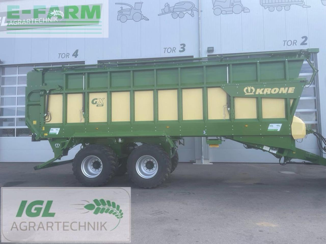 Krone gx 440 (tt801-20) - Zemědělský sklápěcí přívěs: obrázek 4 Krone gx 440 (tt801-20) - Zemědělský sklápěcí přívěs: obrázek 4