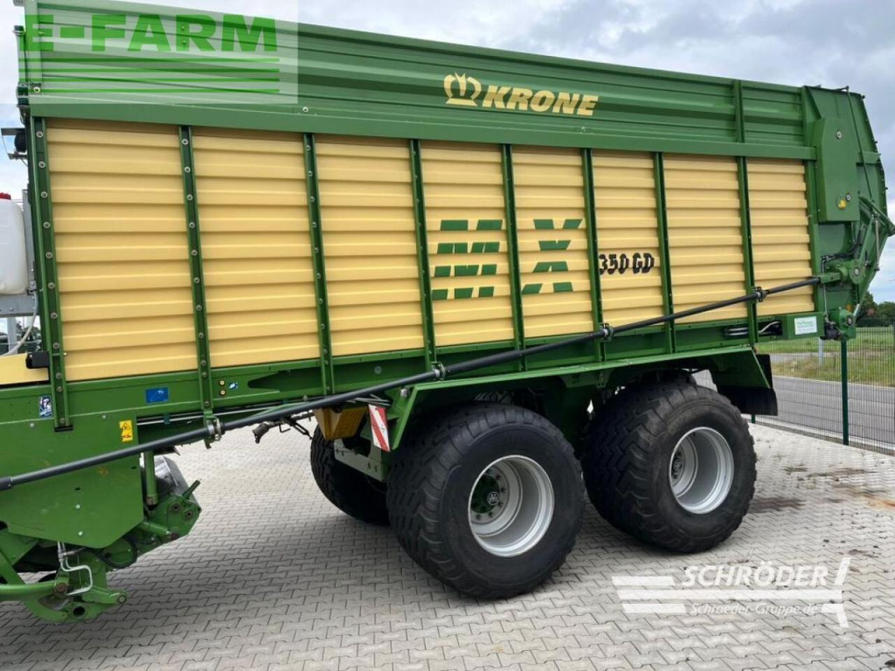 Krone mx 350 gd - Zemědělský sklápěcí přívěs: obrázek 4 Krone mx 350 gd - Zemědělský sklápěcí přívěs: obrázek 4