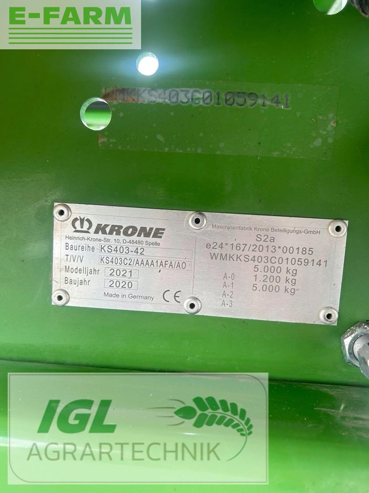 Obraceč/ Shrnovač Krone swadro tc 1370: obrázek 9