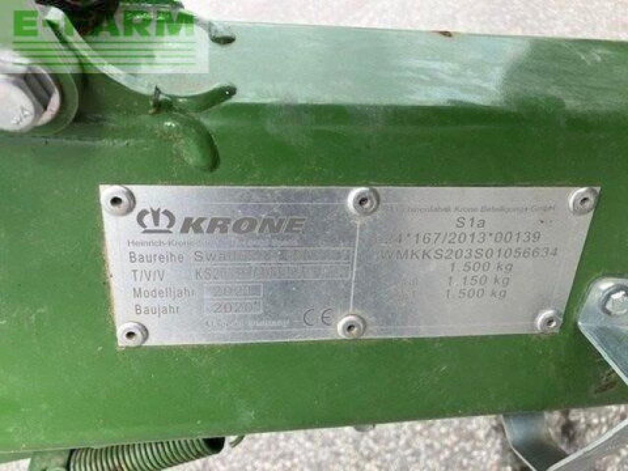 Krone swadro ts 680 - Obraceč/ Shrnovač: obrázek 5 Krone swadro ts 680 - Obraceč/ Shrnovač: obrázek 5