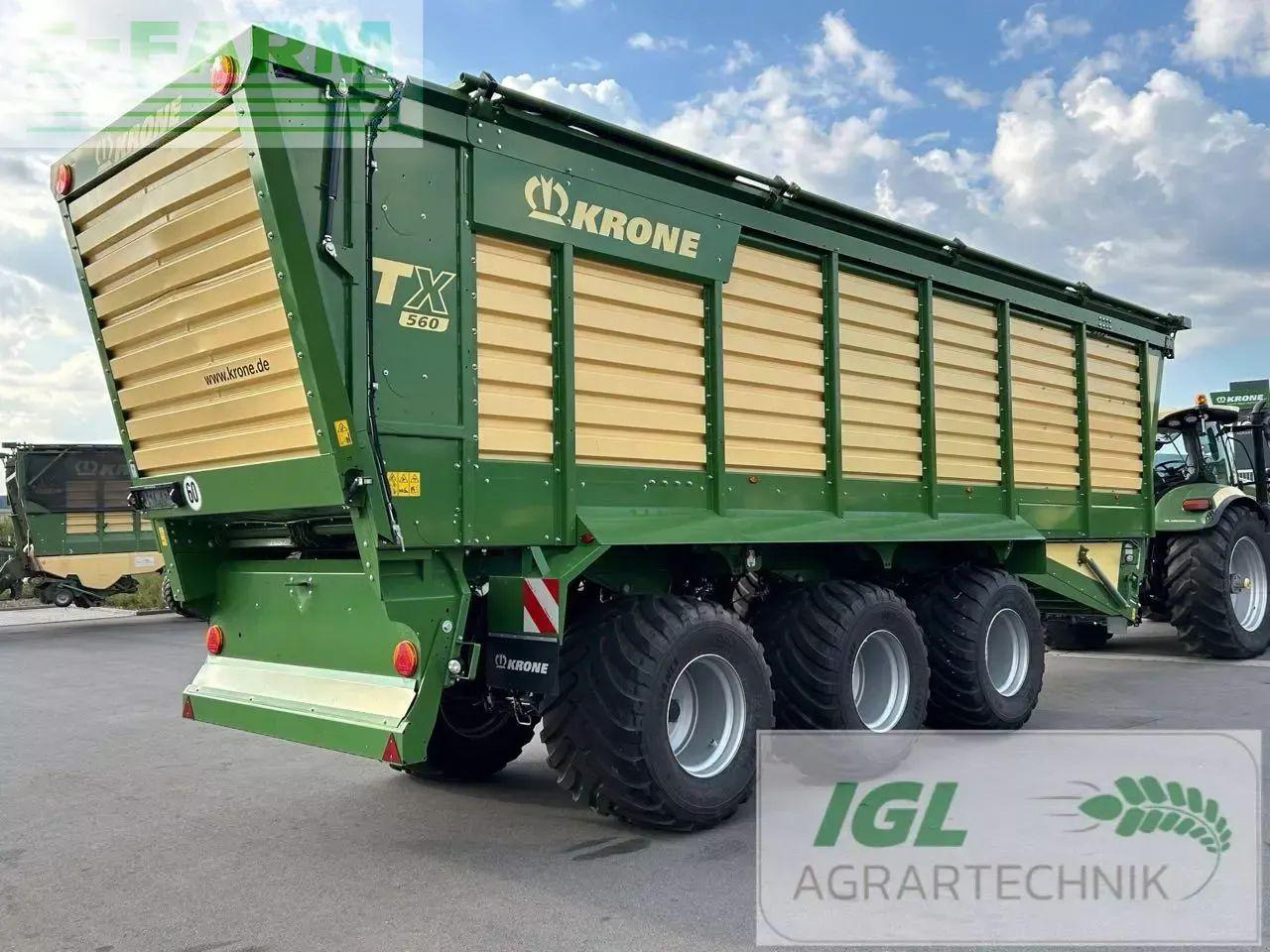 Krone tx 560 - Zemědělský sklápěcí přívěs: obrázek 5 Krone tx 560 - Zemědělský sklápěcí přívěs: obrázek 5