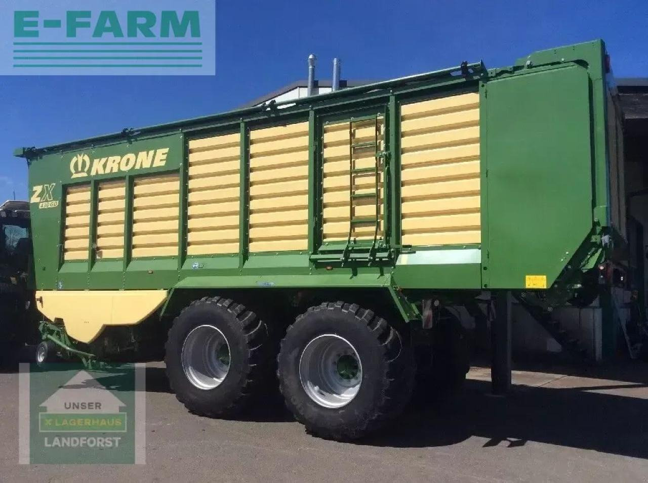 Krone zx 430 gd - Samonakládací vůz: obrázek 3 Krone zx 430 gd - Samonakládací vůz: obrázek 3
