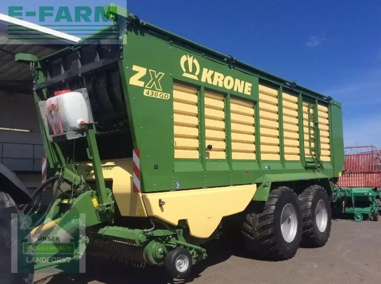 Krone zx 430 gd - Samonakládací vůz: obrázek 1 Krone zx 430 gd - Samonakládací vůz: obrázek 1