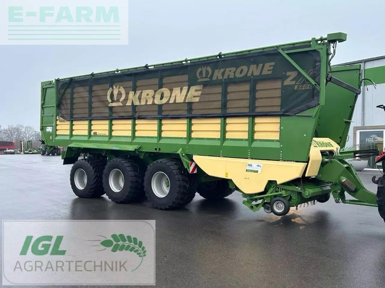 Krone zx 560 gl - Samonakládací vůz: obrázek 2 Krone zx 560 gl - Samonakládací vůz: obrázek 2