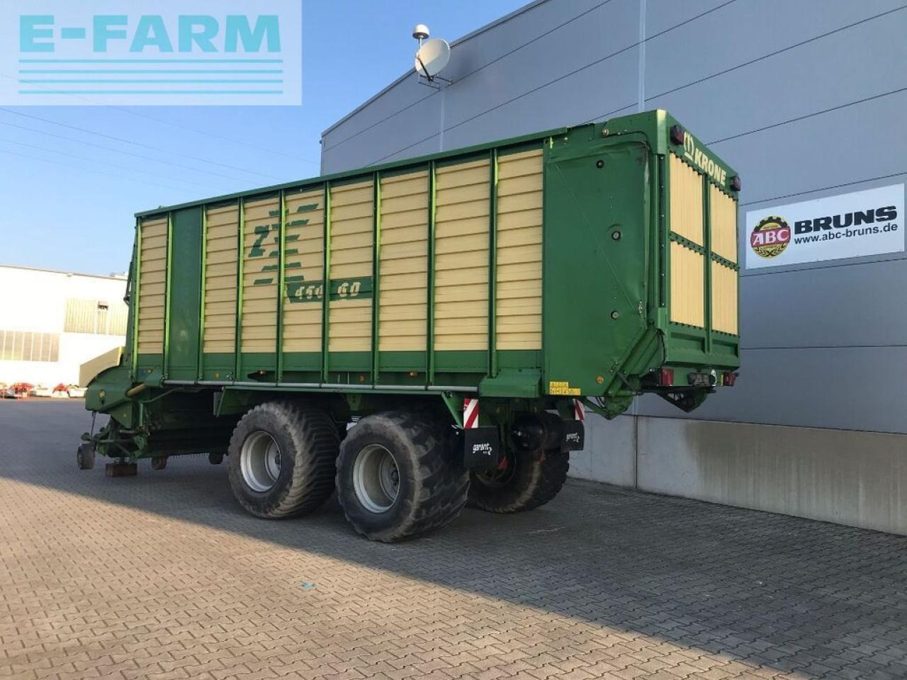 Krone zx450 - Zemědělský sklápěcí přívěs: obrázek 2 Krone zx450 - Zemědělský sklápěcí přívěs: obrázek 2