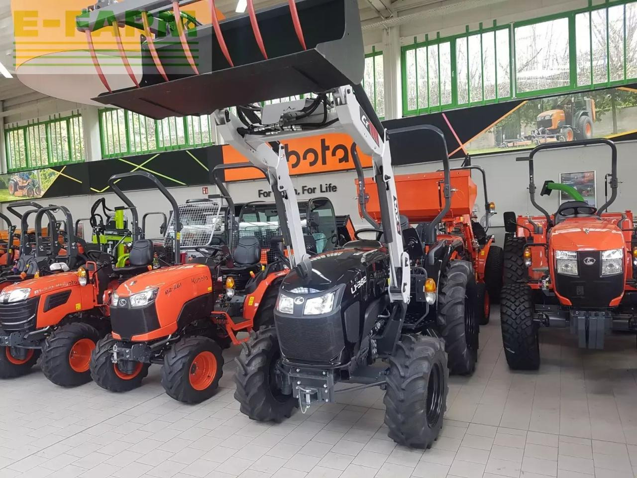 Traktor Kubota l1-382 hydrostat-sonderfarbe: obrázek 14