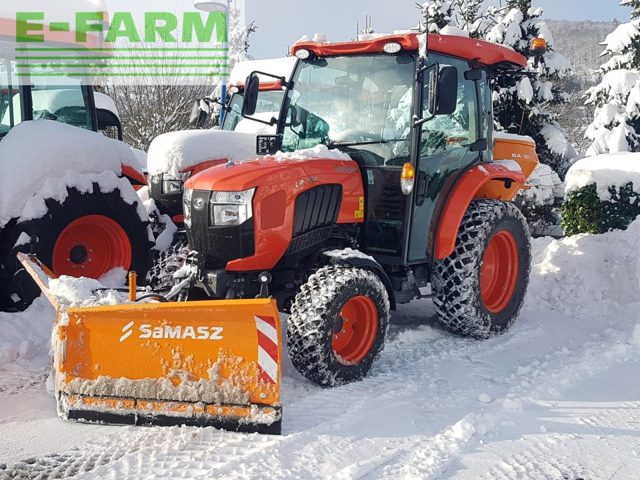 Traktor Kubota l2-452h cab winterdienstpaket ab 0,99%: obrázek 7