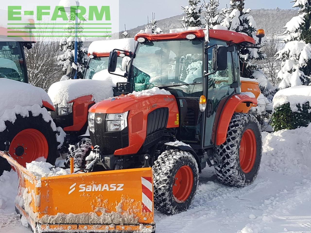 Traktor Kubota l2-452h cab winterdienstpaket ab 0,99%: obrázek 8