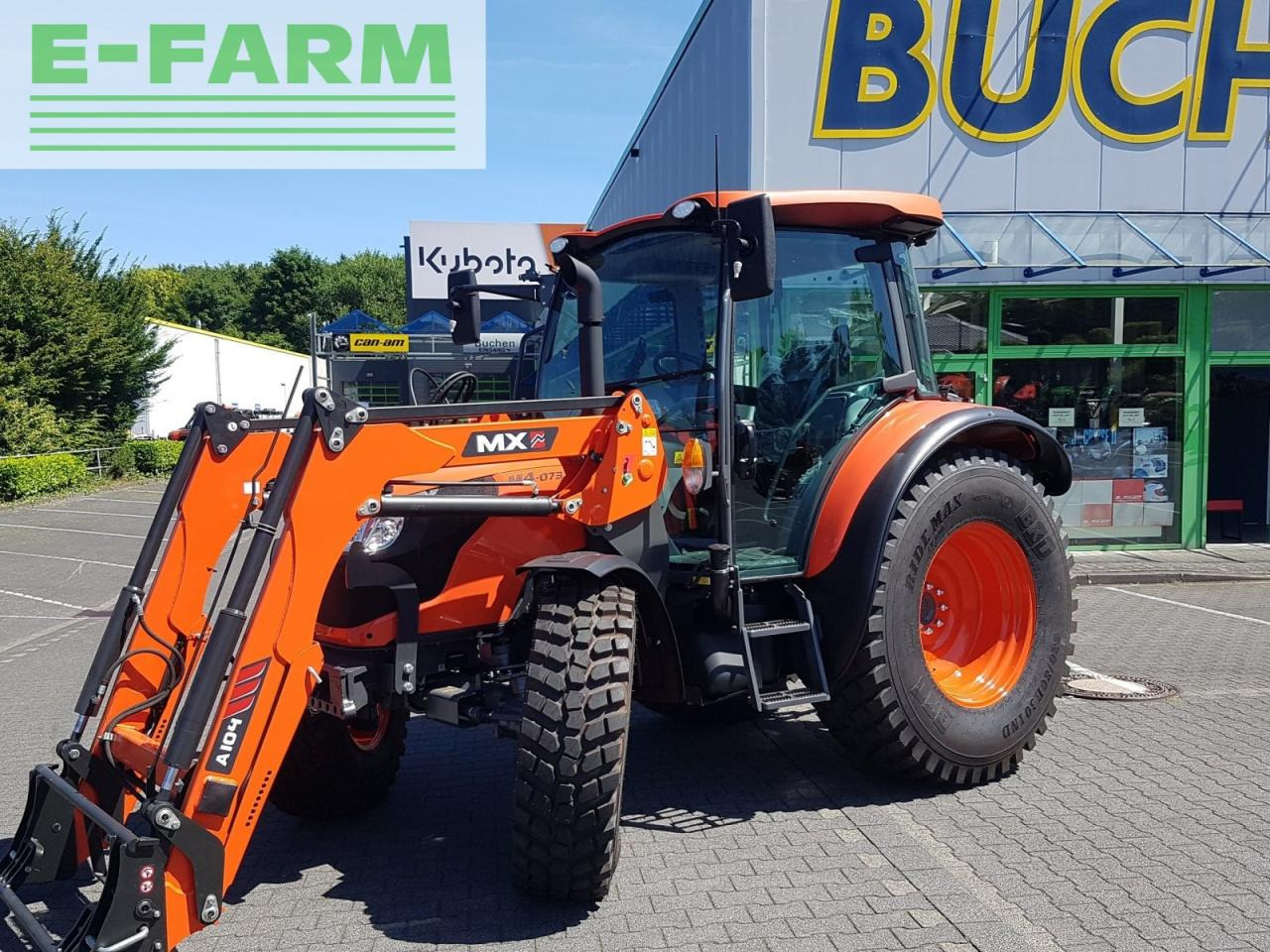 Traktor Kubota m4073 cab: obrázek 8