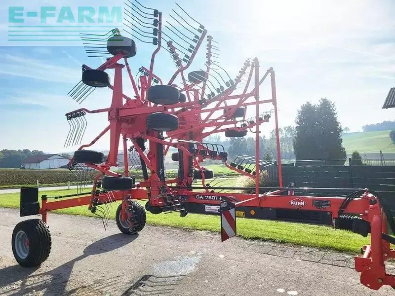 Kuhn ga7501+ 2-kreisel-mittelschwader - Obraceč/ Shrnovač: obrázek 2 Kuhn ga7501+ 2-kreisel-mittelschwader - Obraceč/ Shrnovač: obrázek 2