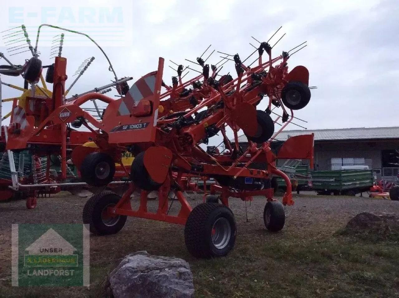 Kuhn gf 10803 t - Obraceč/ Shrnovač: obrázek 4 Kuhn gf 10803 t - Obraceč/ Shrnovač: obrázek 4