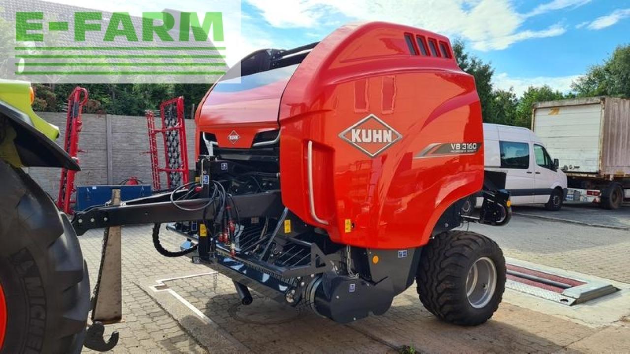 Kuhn vb 3160 oc 14 - 14 messer schneidwerk, isobus, 2. riemenantrieb, high silage satz - Lis na hranaté balíky: obrázek 1 Kuhn vb 3160 oc 14 - 14 messer schneidwerk, isobus, 2. riemenantrieb, high silage satz - Lis na hranaté balíky: obrázek 1