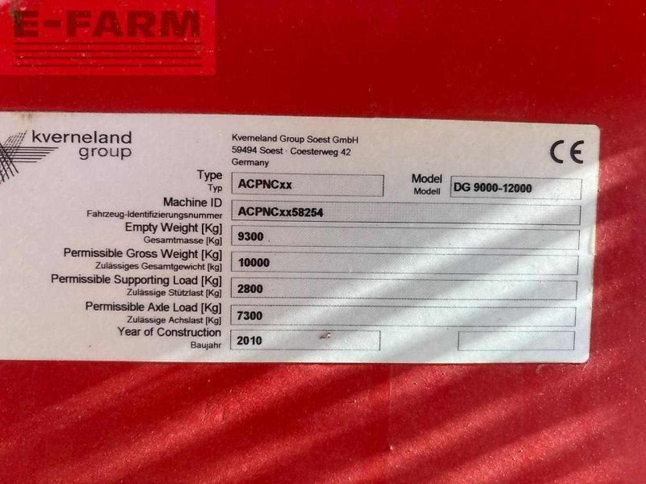 Kverneland dg 9000-12000 - Secí stroj: obrázek 2 Kverneland dg 9000-12000 - Secí stroj: obrázek 2