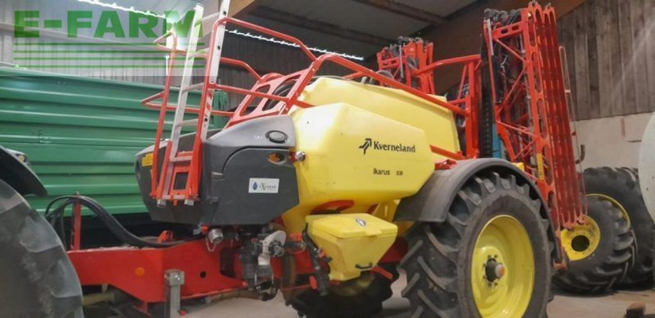 Kverneland ikarus s 38 - Tažený postřikovač: obrázek 1 Kverneland ikarus s 38 - Tažený postřikovač: obrázek 1