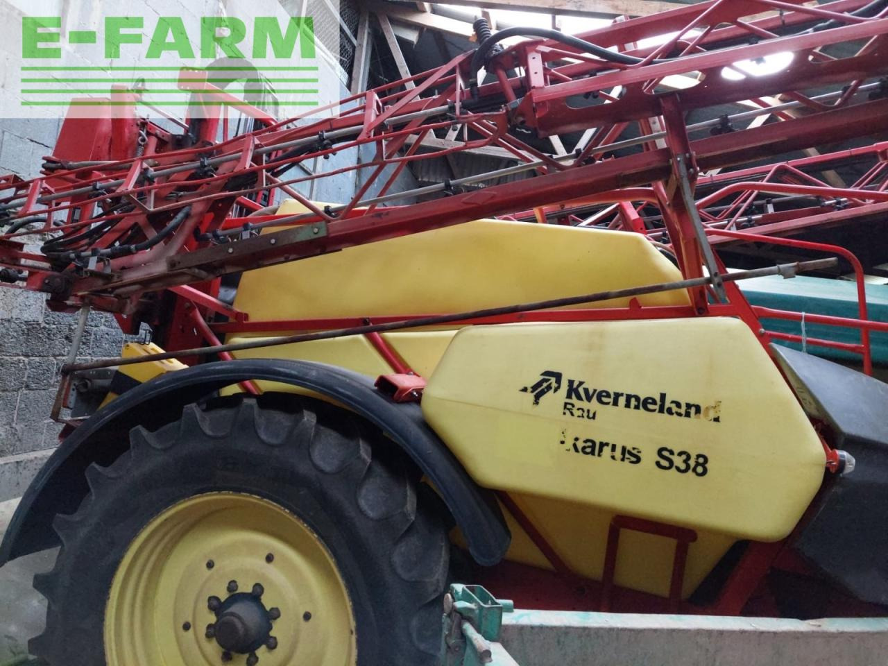 Kverneland ikarus s38 - Tažený postřikovač: obrázek 3 Kverneland ikarus s38 - Tažený postřikovač: obrázek 3