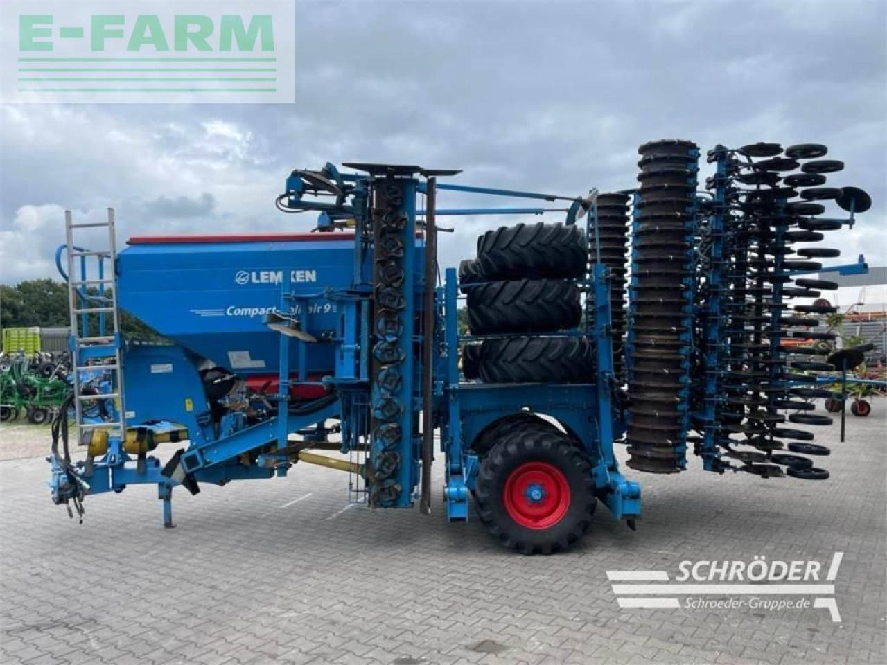 Lemken compact solitair 9/600 kk + zirkon - Secí kombinace: obrázek 4 Lemken compact solitair 9/600 kk + zirkon - Secí kombinace: obrázek 4