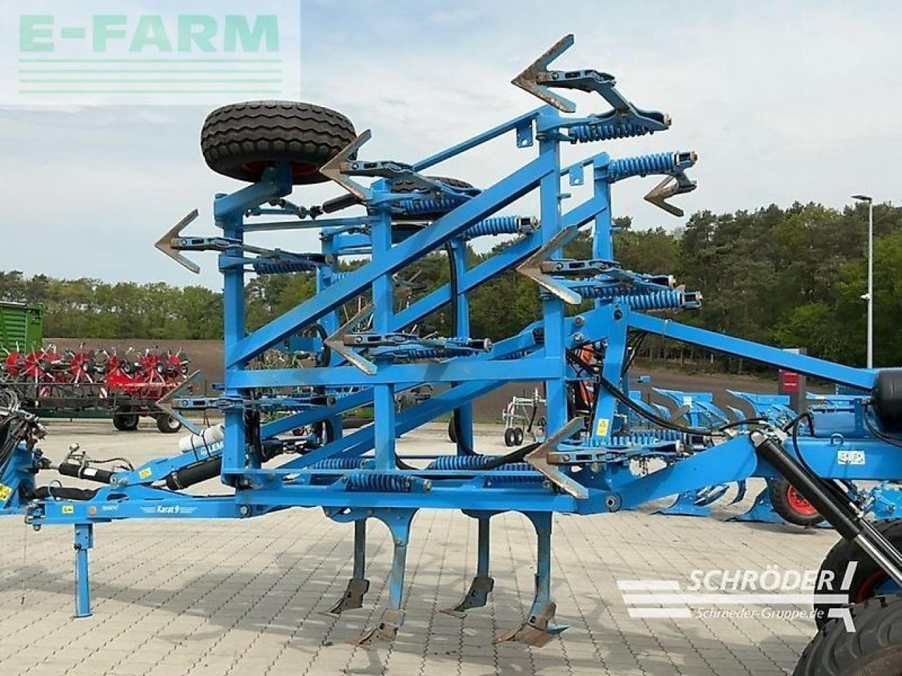 Kultivátor Lemken karat 9/500 kua + satz gänsefußschare: obrázek 7
