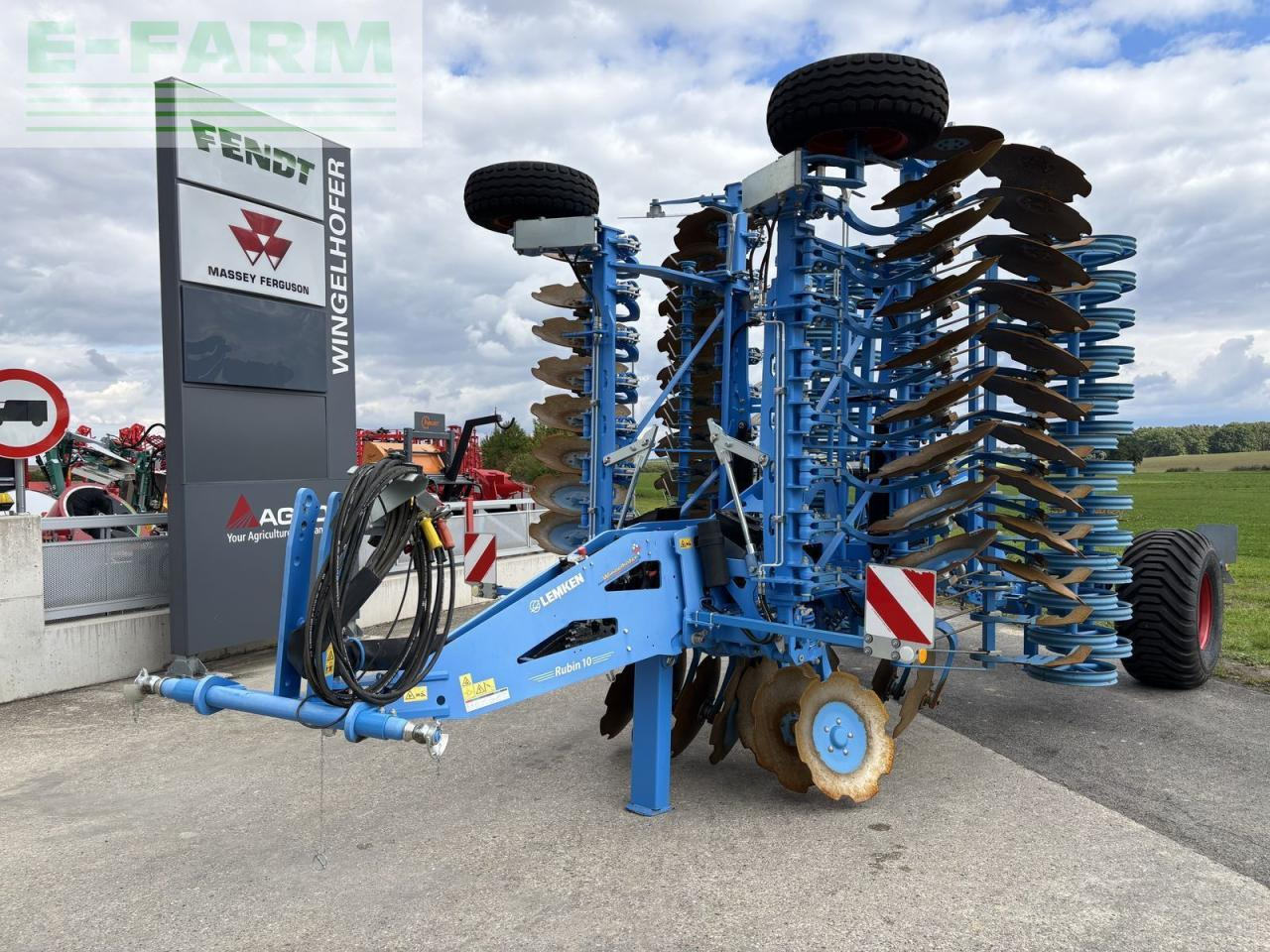 Lemken rubin 10/600 kua - Talířové brány: obrázek 1 Lemken rubin 10/600 kua - Talířové brány: obrázek 1