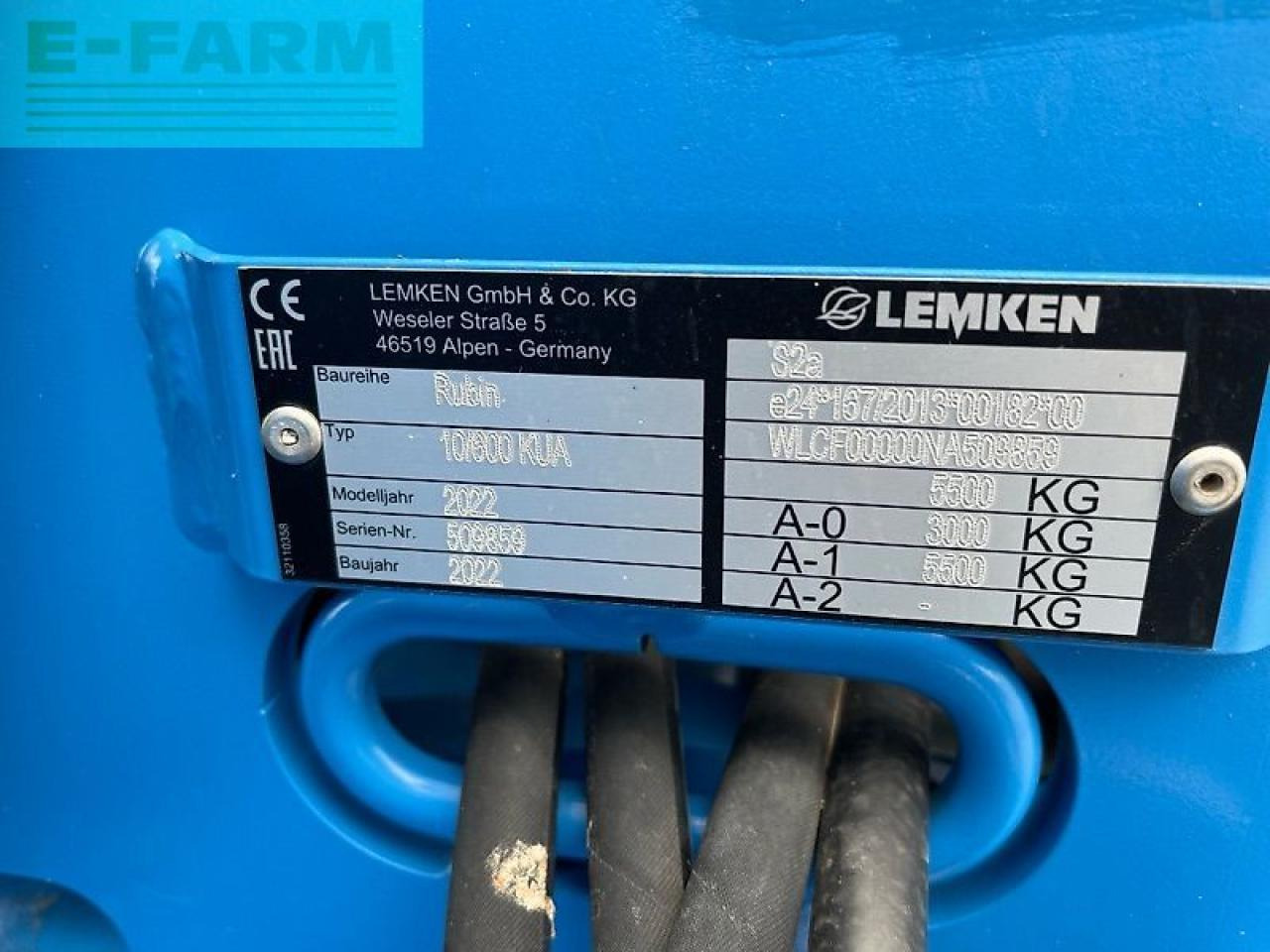 Lemken rubin 10/600 kua - Talířové brány: obrázek 4 Lemken rubin 10/600 kua - Talířové brány: obrázek 4