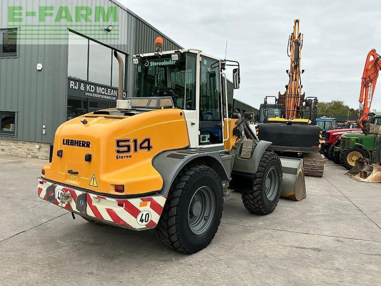 Liebherr 514 stereo wheeled loading shovel (st23960) - Mini rýpadlo: obrázek 3 Liebherr 514 stereo wheeled loading shovel (st23960) - Mini rýpadlo: obrázek 3