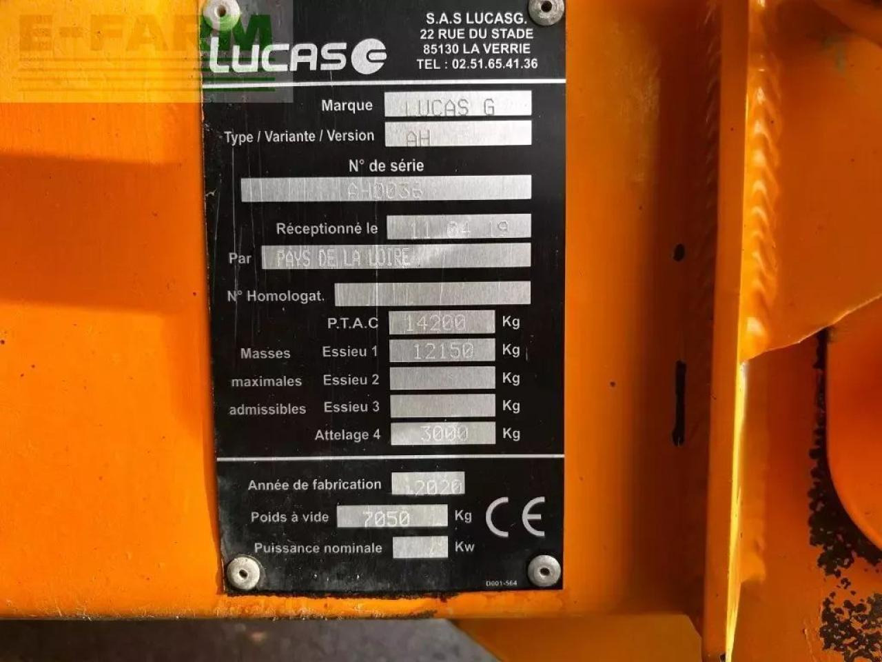 Lucas spirmix 220 - Zařízení pro chov skotu: obrázek 2 Lucas spirmix 220 - Zařízení pro chov skotu: obrázek 2