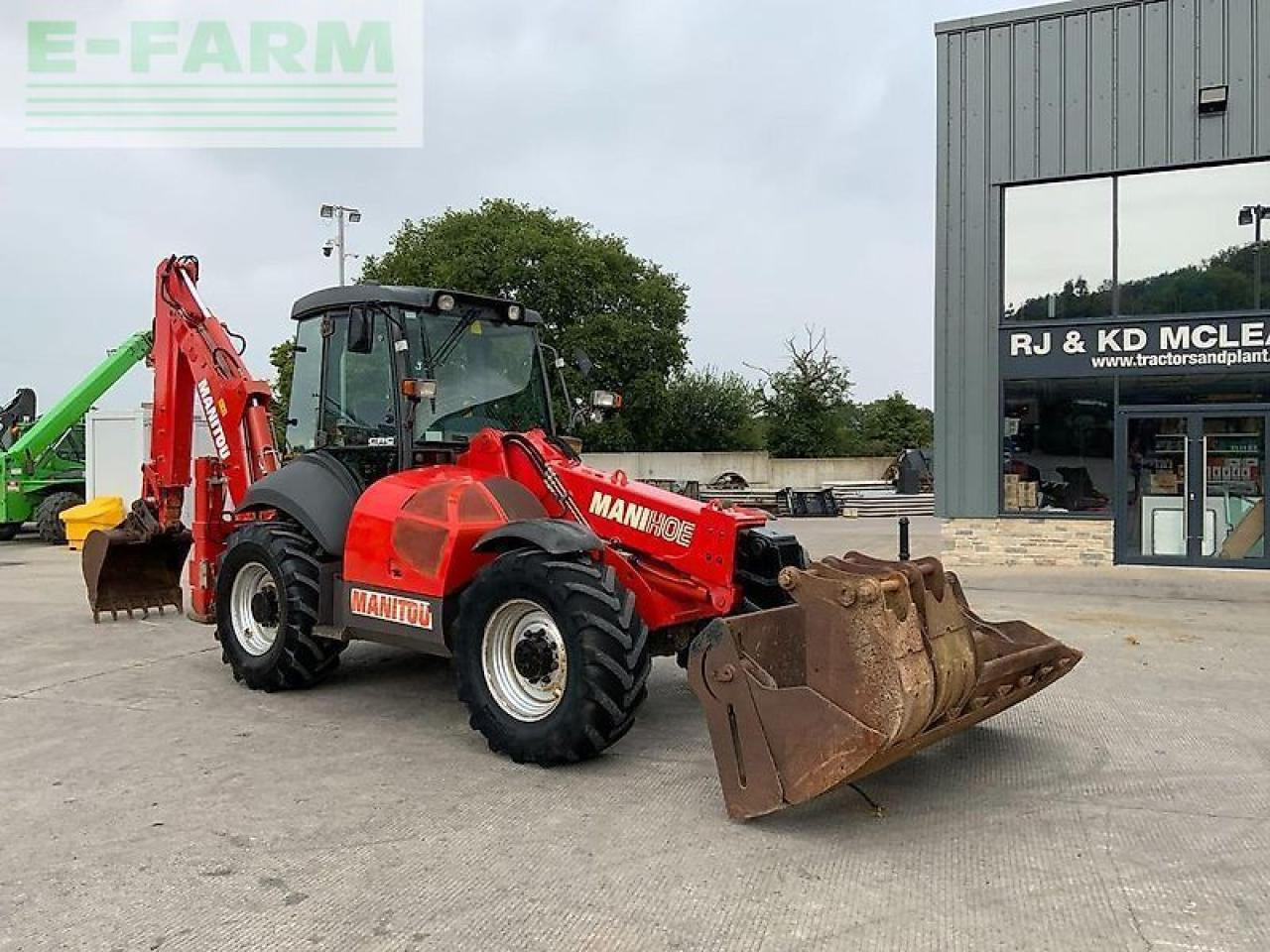 Teleskopický manipulátor Manitou manihoe mlb 625t telehandler/digger(st23773): obrázek 12
