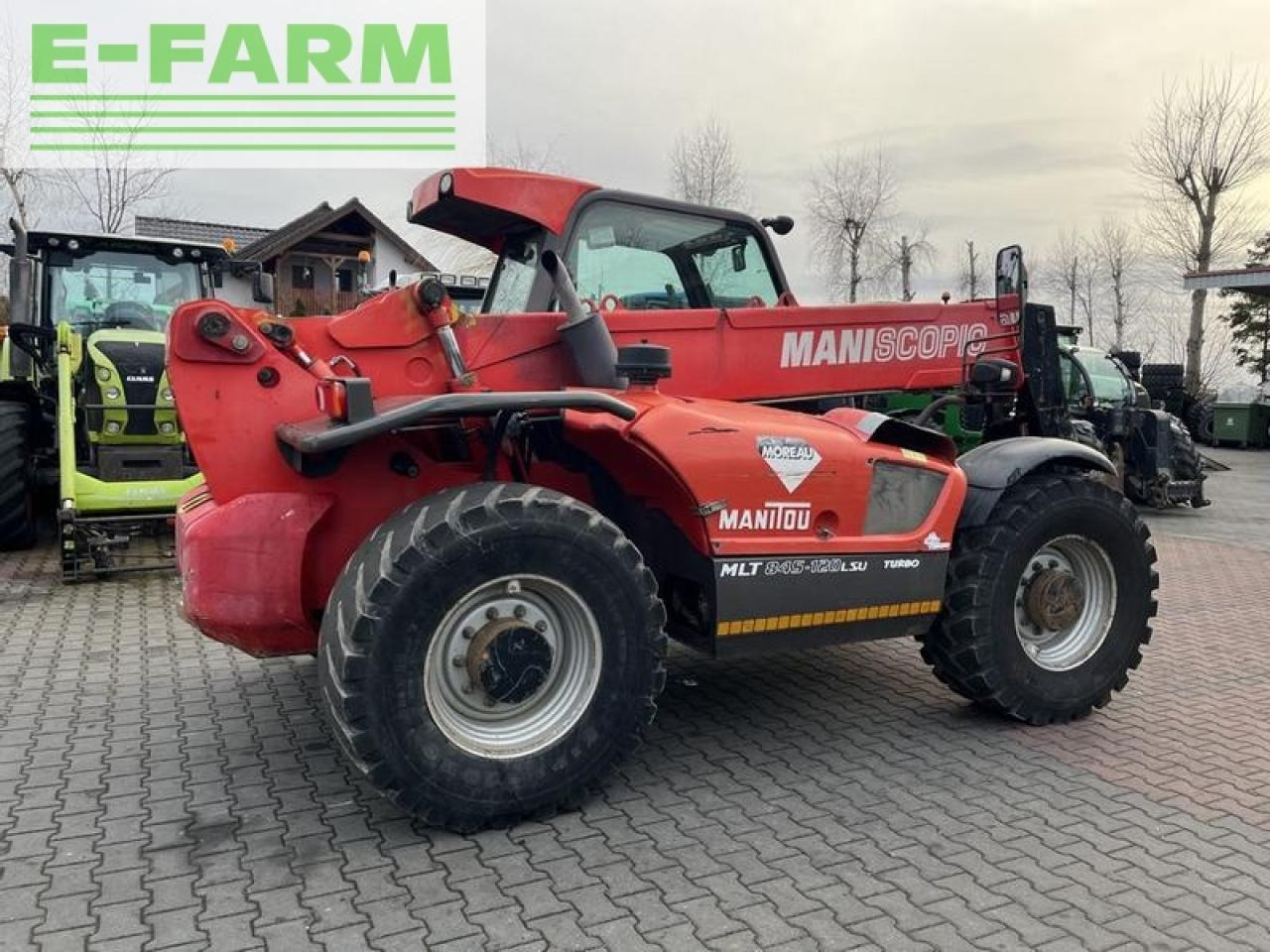 Manitou mlt 845-120 lsu turbo - Teleskopický manipulátor: obrázek 5 Manitou mlt 845-120 lsu turbo - Teleskopický manipulátor: obrázek 5