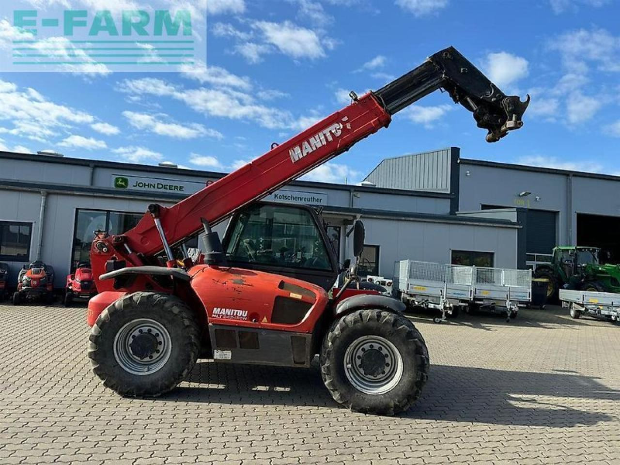 Manitou mlt845-120h 4-e3 - Teleskopický manipulátor: obrázek 1 Manitou mlt845-120h 4-e3 - Teleskopický manipulátor: obrázek 1