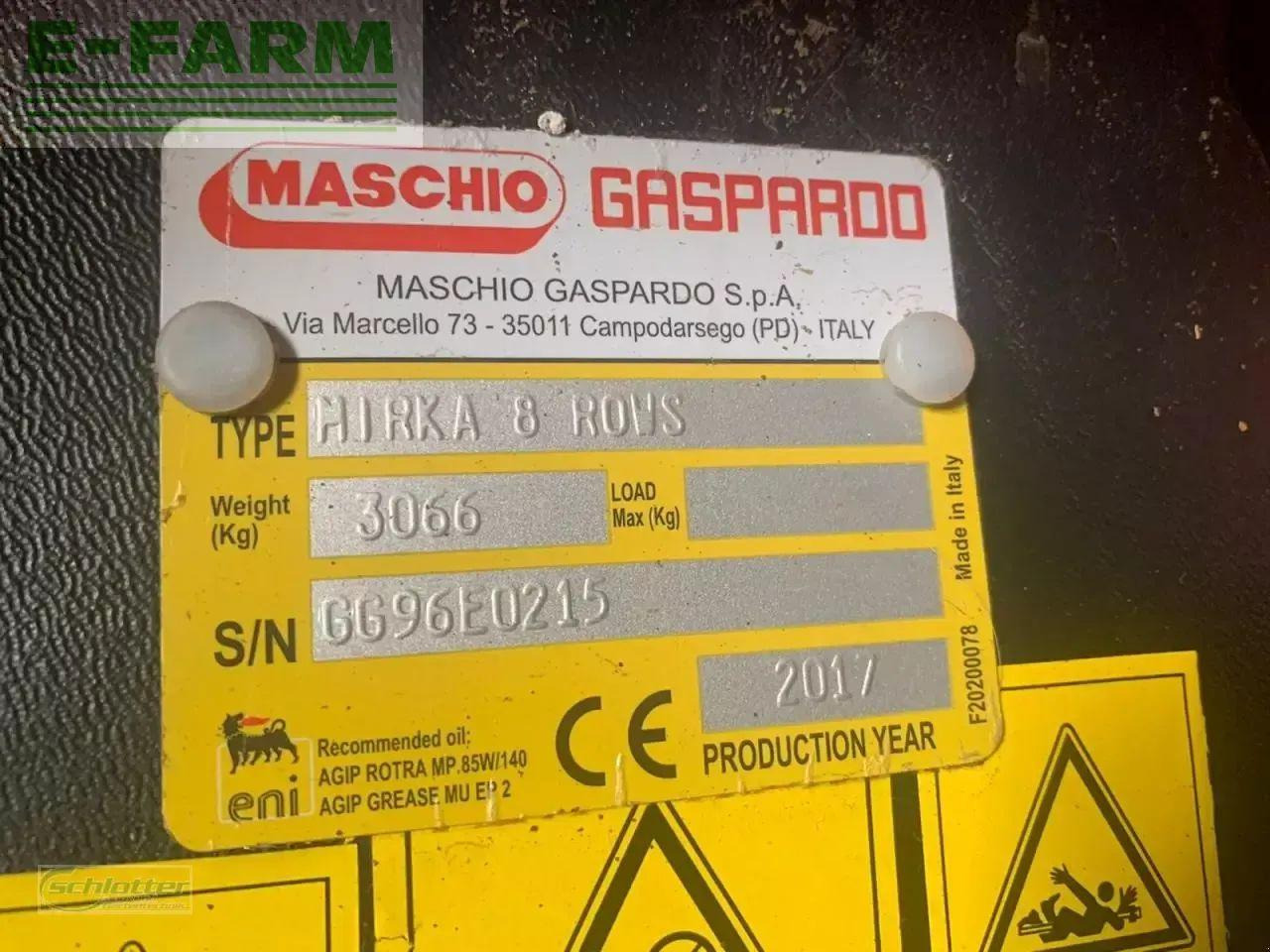 Maschio mirka 8 reihen - Přesný secí stroj: obrázek 2 Maschio mirka 8 reihen - Přesný secí stroj: obrázek 2