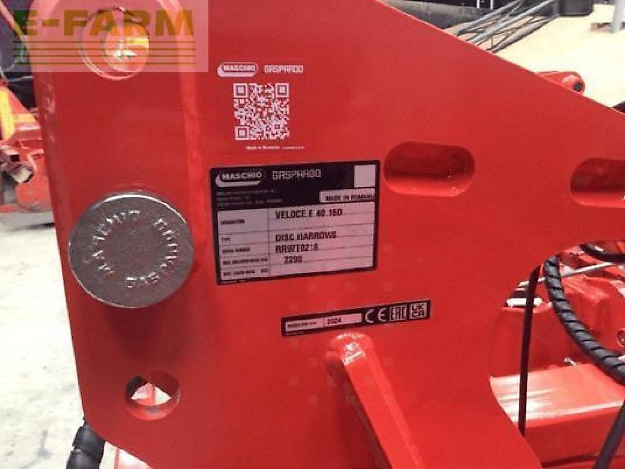 Maschio veloce f40 15d - Talířové brány: obrázek 3 Maschio veloce f40 15d - Talířové brány: obrázek 3