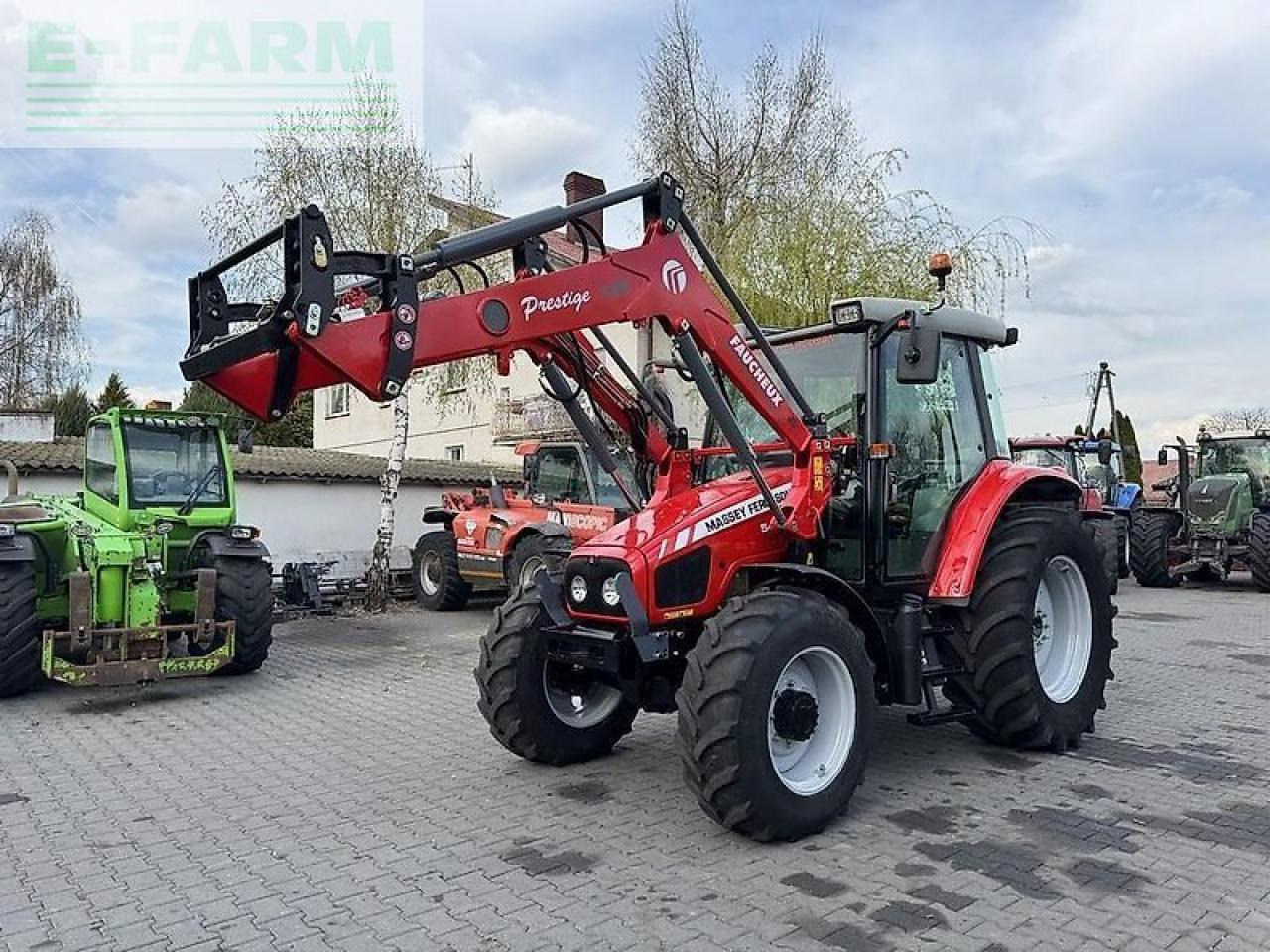 Massey Ferguson 5455 + faucheux prestige 120 - Traktor: obrázek 1 Massey Ferguson 5455 + faucheux prestige 120 - Traktor: obrázek 1