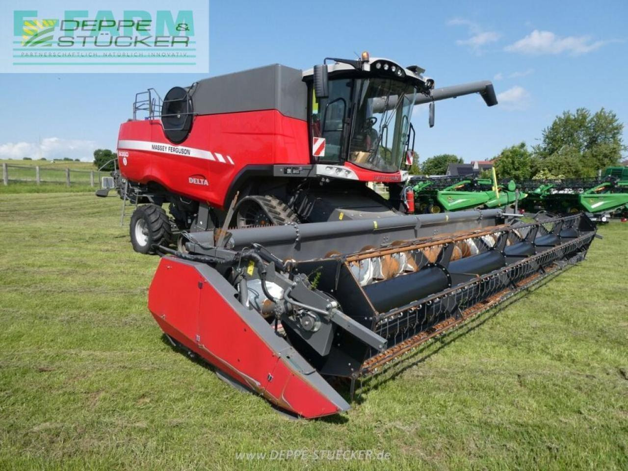 Massey Ferguson 9380 delta hybrid mit sw+sww - Sklízecí mlátička: obrázek 1 Massey Ferguson 9380 delta hybrid mit sw+sww - Sklízecí mlátička: obrázek 1