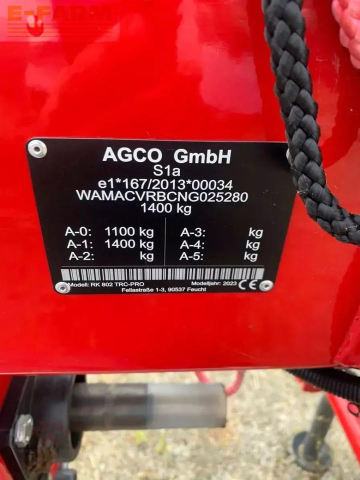 Massey Ferguson massey ferguson rk802trc-pro - Obraceč/ Shrnovač: obrázek 2 Massey Ferguson massey ferguson rk802trc-pro - Obraceč/ Shrnovač: obrázek 2