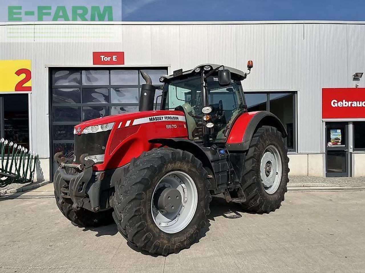 Massey Ferguson mf 8670 dyna-vt - Traktor: obrázek 1 Massey Ferguson mf 8670 dyna-vt - Traktor: obrázek 1