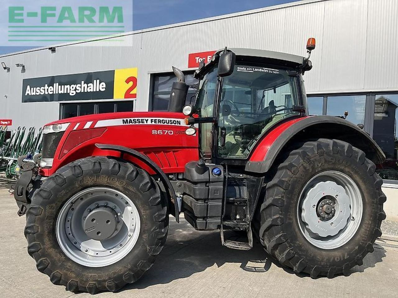 Massey Ferguson mf 8670 dyna-vt - Traktor: obrázek 2 Massey Ferguson mf 8670 dyna-vt - Traktor: obrázek 2