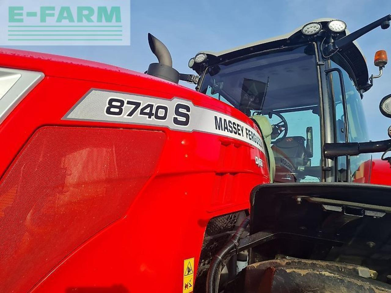 Massey Ferguson mf 8740 s efficient - Traktor: obrázek 3 Massey Ferguson mf 8740 s efficient - Traktor: obrázek 3