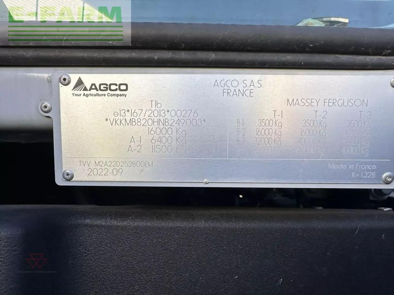 Massey Ferguson mf 8s.225 - Traktor: obrázek 3 Massey Ferguson mf 8s.225 - Traktor: obrázek 3