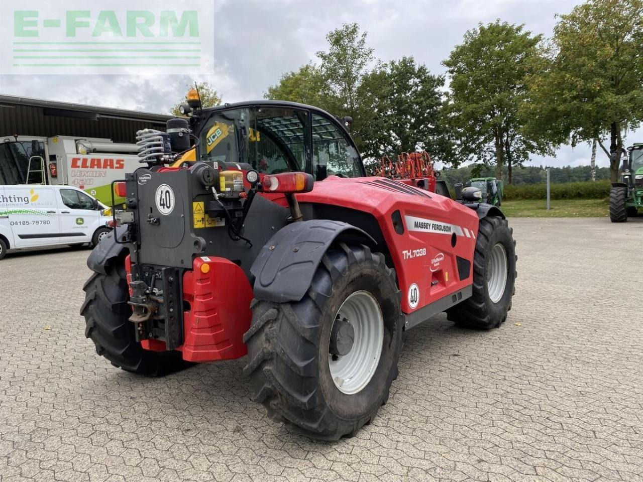 Massey Ferguson th-7038 - Teleskopický manipulátor: obrázek 3 Massey Ferguson th-7038 - Teleskopický manipulátor: obrázek 3