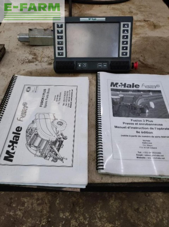 Mc Hale fusion 3 plus - Lis na hranaté balíky: obrázek 5 Mc Hale fusion 3 plus - Lis na hranaté balíky: obrázek 5