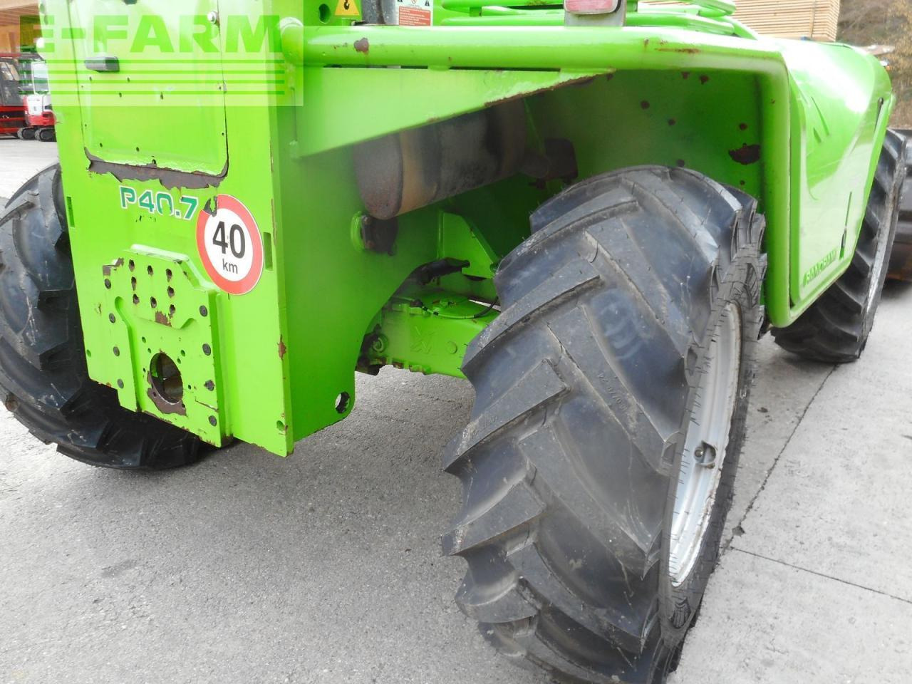 Teleskopický manipulátor Merlo p40.7 turbofarmer ( neue bereifung ): obrázek 14