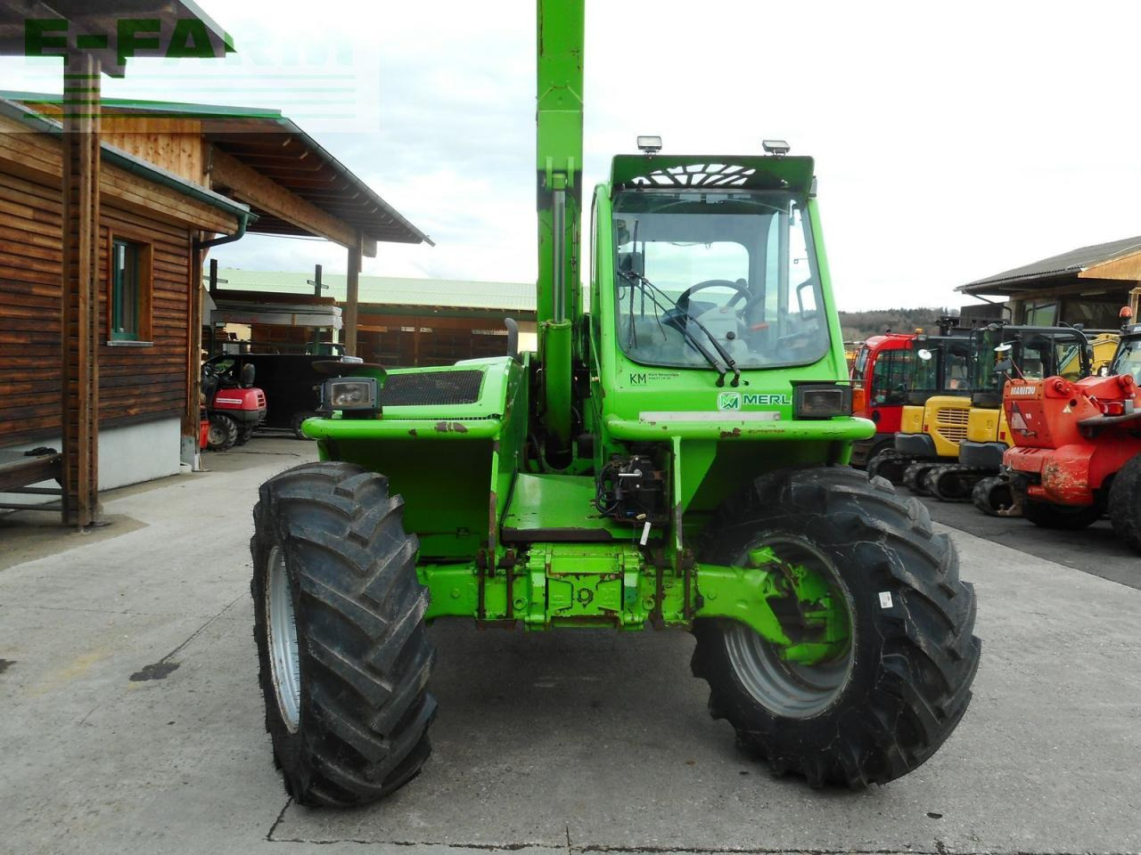Teleskopický manipulátor Merlo p40.7 turbofarmer ( neue bereifung ): obrázek 18