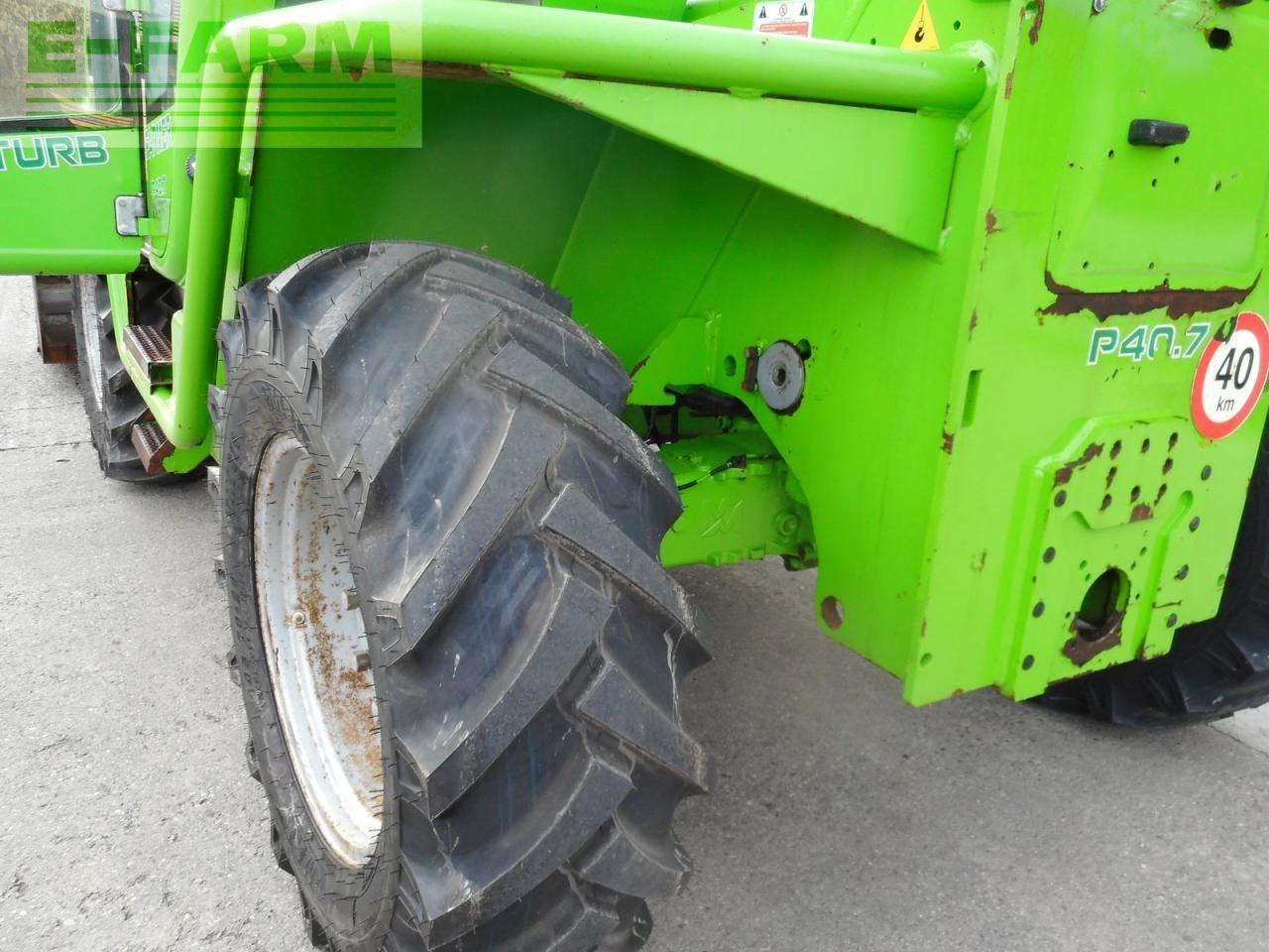 Teleskopický manipulátor Merlo p40.7 turbofarmer ( neue bereifung ): obrázek 15