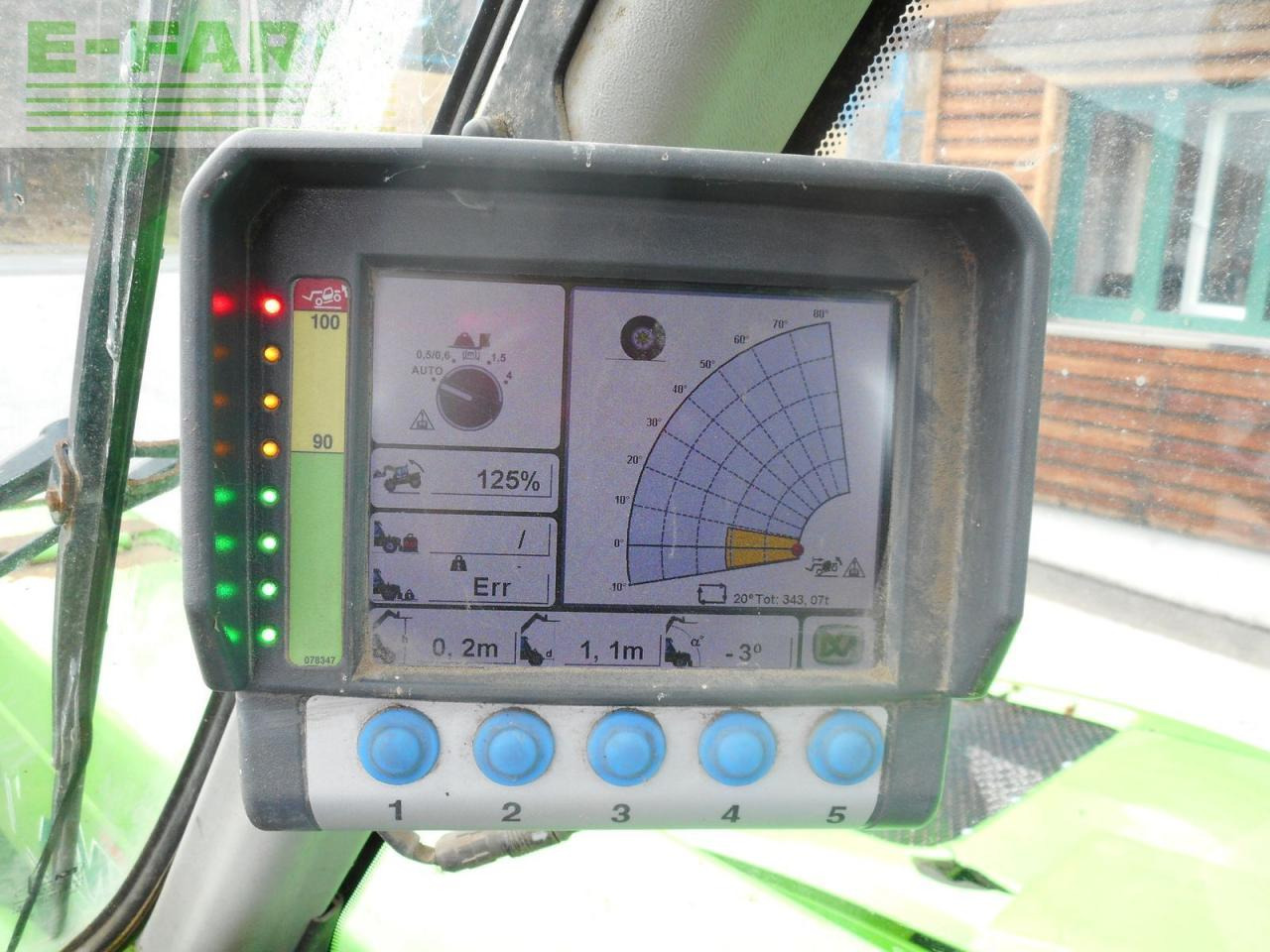 Teleskopický manipulátor Merlo p40.7 turbofarmer ( neue bereifung ): obrázek 10