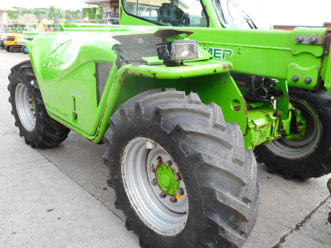 Teleskopický manipulátor Merlo p40.7 turbofarmer ( neue bereifung ): obrázek 12