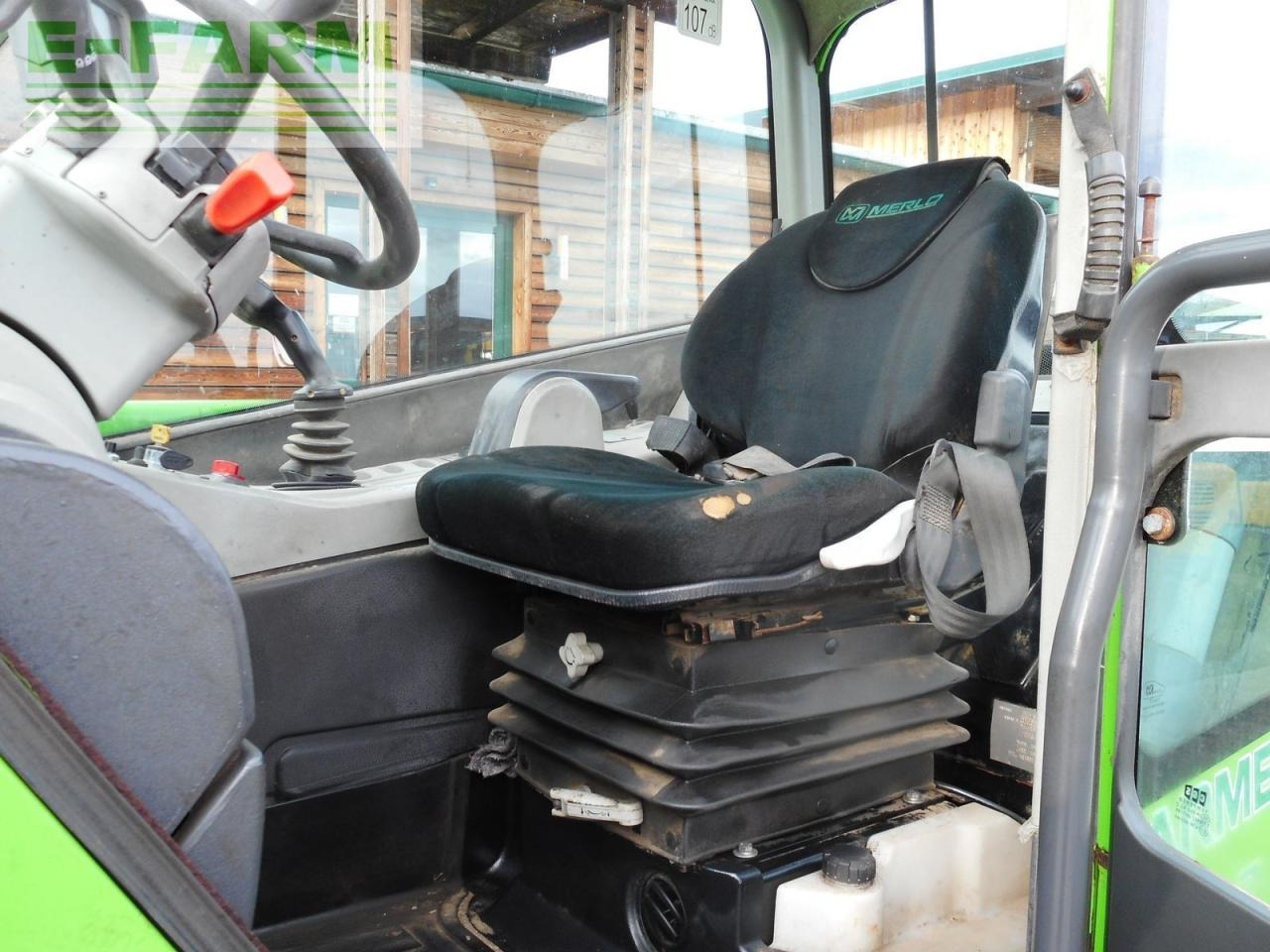 Teleskopický manipulátor Merlo p40.7 turbofarmer ( neue bereifung ): obrázek 8