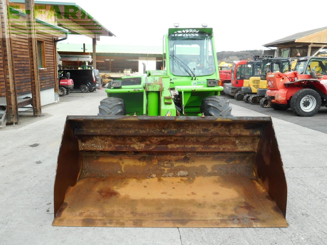 Teleskopický manipulátor Merlo p40.7 turbofarmer ( neue bereifung ): obrázek 6