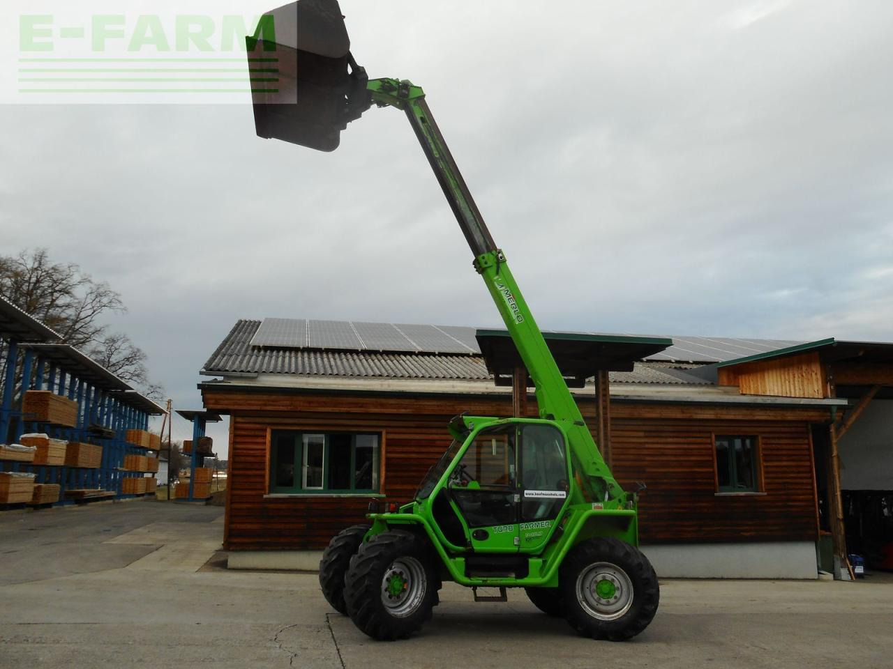 Teleskopický manipulátor Merlo p40.7 turbofarmer ( neue bereifung ): obrázek 17