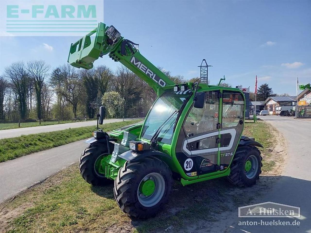 Merlo tf 27.6 - Teleskopický manipulátor: obrázek 1 Merlo tf 27.6 - Teleskopický manipulátor: obrázek 1
