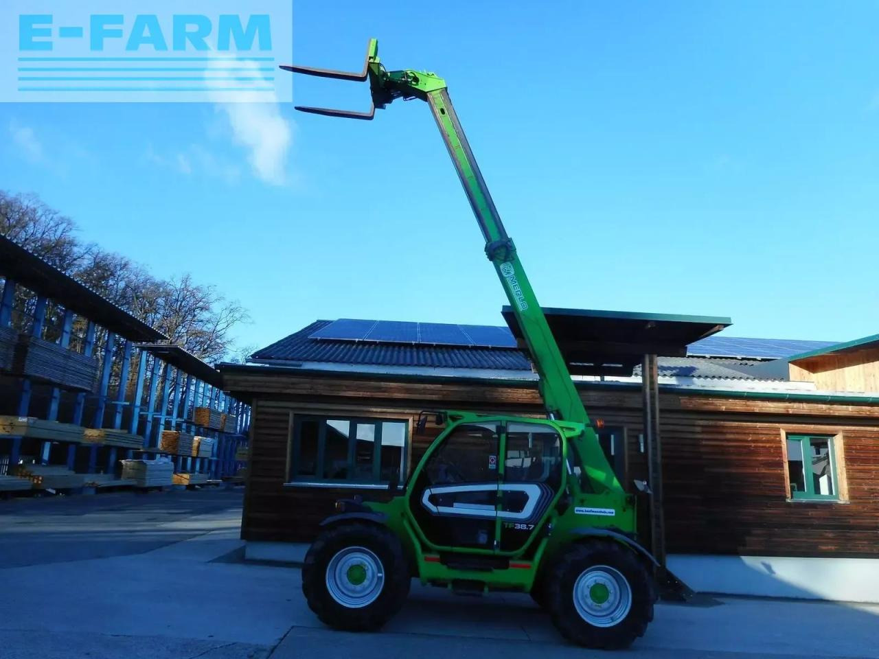 Teleskopický manipulátor Merlo tf38.7-120 40km/h ( 3,8t - 7m ): obrázek 18 Teleskopický manipulátor Merlo tf38.7-120 40km/h ( 3,8t - 7m ): obrázek 18