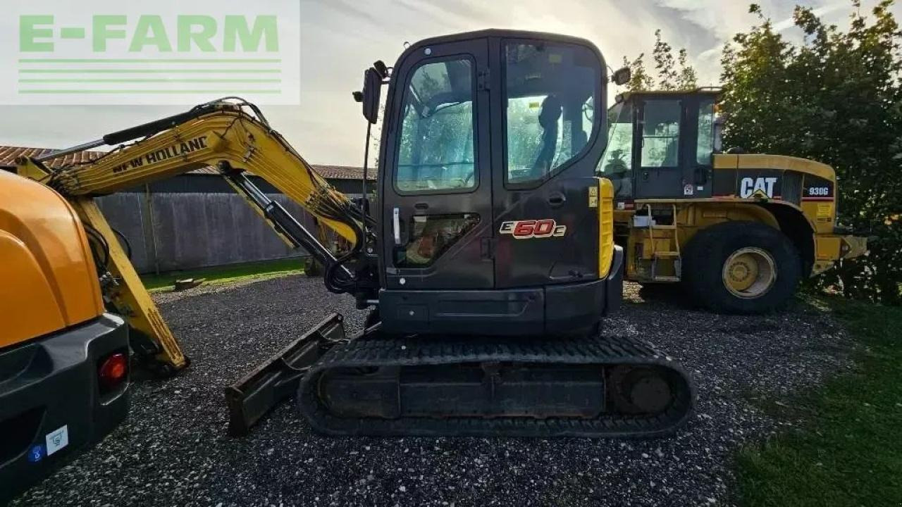 New Holland e60c - Mini rýpadlo: obrázek 4 New Holland e60c - Mini rýpadlo: obrázek 4